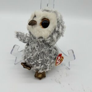 TY Beanie Boos 6" OWLETTE the Owl Plush Stuffed Animal Toy  Ty Heart Tag.